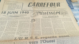 CARREFOUR 45 /JUIN D ARGENLIEU/U.R.S.S ERNEST PEZET/JEAN EFFEL/PRAGUE/EXISTENTIALISME/SURREALISME/GEO LONDON - Informations Générales