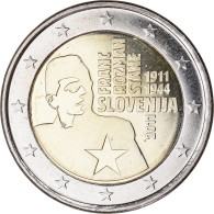 Slovénie, 2 Euro, Franc Rozman-Stane, 2011, Vantaa, SUP+, Bimétallique, KM:100 - Eslovenia