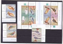 ROMANIA 2021 STAMPS MOLDAVIAN DELTA IASI BIRDS NATURE MNH POST,TETE-BECHE! - Unused Stamps