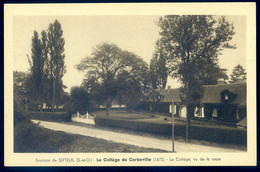 Cpa Du 78 Environs De Septeuil - Le Collège De Corbeville - Le Collège Vu De La Route  FEV22-100 - Septeuil