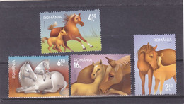 Romania 2021 Horses 4v, Mint NH, Nature - Horses - Nuevos