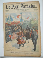 LE PETIT PARISIEN N°607 - 23 SEPTEMBRE 1900 - CONCOURS HIPPIQUE DE VINCENNES - CANON CONTRE LA GRELE DANS LE BEAUJOLAIS - Le Petit Parisien
