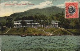 PC PANAMA, SANATORIUM, TABOGA ISLAND, Vintage Postcard (b44392) - Panama