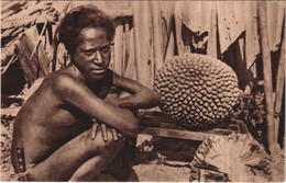 PC OCEANIA, TYPE D'INDIGÉNE, Vintage Postcard (b44288) - Papouasie-Nouvelle-Guinée