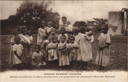 PC OCEANIA, ENFANE RECUEILLIS PAR LES SCEURS, Vintage Postcard (b44289) - Papouasie-Nouvelle-Guinée