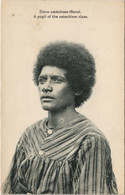 PC OCEANIA, A PUPIL OF THE CATECHISM CLASS, Vintage Postcard (b44319) - Papouasie-Nouvelle-Guinée