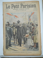 LE PETIT PARISIEN N°617 – 2 DECEMBRE 1900 – LE PRESIDENT KRUGER EN France – COMPAGNONS CHARPENTIERS - Le Petit Parisien