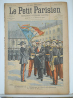 LE PETIT PARISIEN N°635 – 7 AVRIL 1901 – PRESIDENT A POLYTECHNIQUE – SANGLANTE CORRIDA AU BOIS DE VINCENNES - Le Petit Parisien