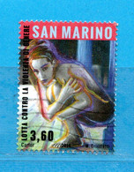 S.Marino ° 2014 - Lotta Contro La Violenza Di Genere. € 3,60 Unif. 2432.  Usato - Gebraucht