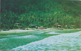 Carte Postale : TRINIDAD : Fishing Village At Maracas Bay, Stamp In 1971 - Trinidad