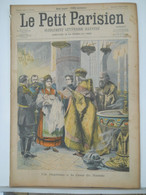 LE PETIT PARISIEN N°648 - 7 JUILLET 1901 – BAPTÊME D’ANASTASIA A LA COUR DE RUSSIE – DRAME AU PALAIS DE JUSTICE - Le Petit Parisien