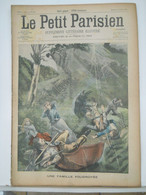 LE PETIT PARISIEN N°654 - 18 AOUT 1901 - FAMILLE FOUDROYEE A LONGCHAUMOIS JURA – CHALEUR A PARIS, CHAPEAUX POUR CHEVAUX - Le Petit Parisien