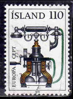 ISLANDA ICELAND ISLANDE ISLAND 1979 EUROPA CEPT UNITED TELEPHONE C. 1900 110k USED USATO OBLITERE' - Used Stamps