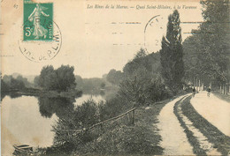 Saint Maur Des Fossés - La Varenne - Quai Saint Hilaire - Les Rives De La Marne - Route - Saint Maur Des Fosses