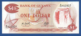 GUYANA - P.21g(2) – 1 Dollar ND (1966 - 1992) UNC Serie B/45 412827 - Guyana