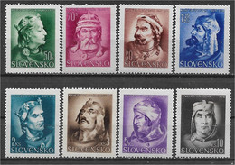 Slovakia 1944. Scott #95-102 (MH) Princes And King  *Complete Set* - Ungebraucht