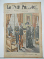 LE PETIT PARISIEN N°733 – 22 FEVRIER 1903 – LÉGION HONNEUR Mme CARLIER – LONDRES PENDAISON - Le Petit Parisien