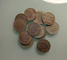 Portugal Lot 13 Coins 50 Reis 1900 - Lots & Kiloware - Coins