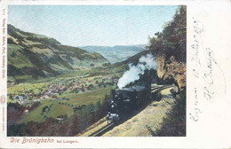 Die Brünigbahn Bei Lungern      1905 - Lungern