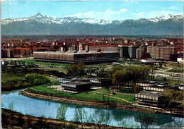 (1 K 20) Italy - B.I.T Centre In Torino  (posted To France Without Postmark) - Fiume Po