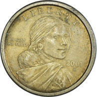 Monnaie, États-Unis, Dollar, 2001 - 2000-…: Sacagawea