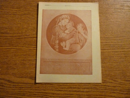 Protège-Cahier/Couverture "La Vierge à La Chaise" - Les Chefs D'Oeuvre De Raphaël- 22,5x 17,3 Cm Env. - Protège-cahiers