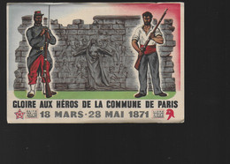 Gloire Aux Héros De La Commune De Paris 1871 , 1ere Manifestation 27 Mai 1945 Du Mur Des Fédérés Paris - Evènements