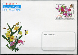 Korea 2010. Orchids (Mint) Aerogram - Corea Del Norte