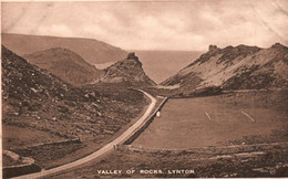 UK - Lynton - Valley Of Rocks - RARE In This Edition! - Lynmouth & Lynton