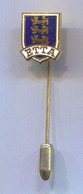 Table Tennis / Ping Pong - ETTA England Association Federation, Enamel Vintage Pin Badge Abzeichen - Tennis De Table