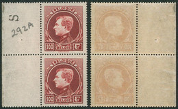 Grand Montenez - N°292A** En Paire Verticale + BDF (MNH) - 1929-1941 Gran Montenez