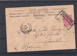 AMBULANT BETTINGEN  ETTELBRUCK   /  Carte - 1895 Adolfo De Perfíl