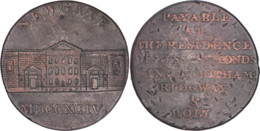 Grande-Bretagne - 1794 - Half Penny - Jeton De La Prison De Newgate - 07-136 - Noodgeld