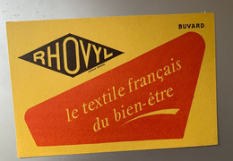 30 - Buvard Rhovyl Le Textile Français Du Bien-être - Textile & Vestimentaire