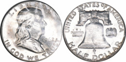 Etats-Unis - 1962 - Half Dollar Franklin - Pochette - Argent - SUP - 07-138 - 1948-1963: Franklin