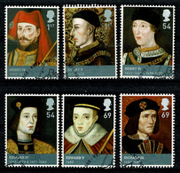 Ref 1568 - GB 2008 - Kings & Queens  - SG 2812/2817 Used Set Of 6 Stamps - Gebruikt