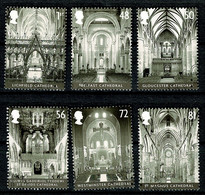 Ref 1568 - GB 2008 - Cathedrals  - SG 2841/2846 Used Set Of 6 Stamps - Gebraucht