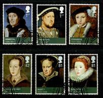 Ref 1568 - GB 2009 - Kings & Queens  - SG 2958/2963 Used Set Of 6 Stamps - Usati