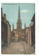 Nivelles Collégiale Ste Gertrude Carte Couleur - Nijvel