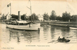Le Pouliguen * La Bateau Vapeur émile Solacroup Sortant Du Port - Le Pouliguen
