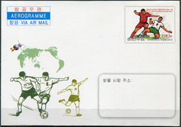 Korea 2010. FIFA World Cup, South Africa 2010 (Mint) Aerogram - Corea Del Norte