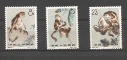 1963 ,singes Dorés Neufs Sans Charnière - Unused Stamps
