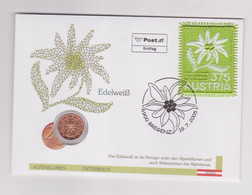 AUSTRIA 2005 FDC Cover Flora EDELWEISS - 2001-10 Cartas
