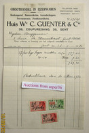 Groothandel In Ijzerwaren Huis We C. Geunter & Cie, Coupuregang, Gent 1930 - 1900 – 1949