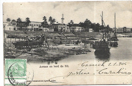L100L067 - Egypte -  Assouan, Bord Du Nil - No 194  - Carte Précurseur - Asuán