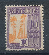 Guadeloupe N°28 Taxe (*) - Timbres-taxe