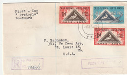 South Africa 1953 FDC - FDC