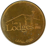 03-1612 - JETON TOURISTIQUE MDP - Les Lodges Du Pal - 2013.1 - 2013