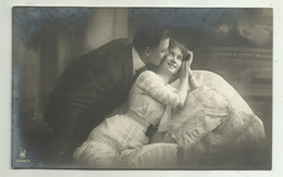 COPPIA INNAMORATI 1911 VIAGGIATA  FP - Couples