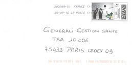 LETTRE. FRANCE. MON TIMBRE LIGNE. VOLLEY - Volley-Ball